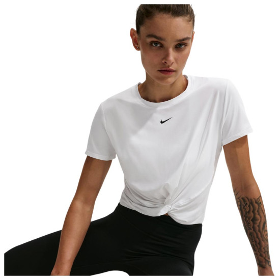 Nike Γυναικεία κοντομάνικη μπλούζα One Classic Twist Dri-FIT T-Shirt